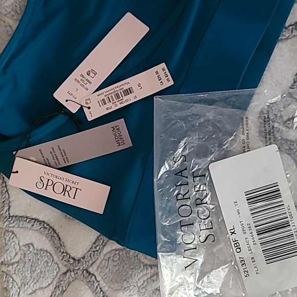 Victoria's Secret Player Legacy Sports bra. Teal size XL. - Picture 2 of 5